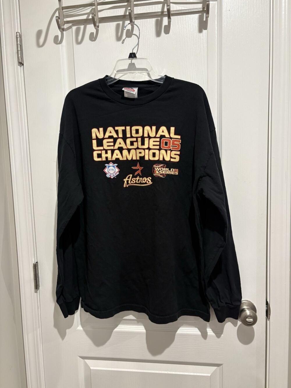 Vintage 2005 Houston Astros National League Champions World Series Men’s XLarge - Picture 1 of 5